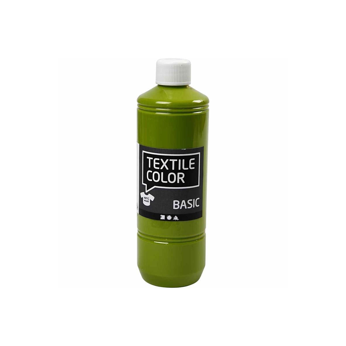 Creativ Company Textilfarbe – Kiwi, 500 ml