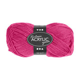 Acrylgarn Neon - Neon Pink, 50gr - afbeelding 1