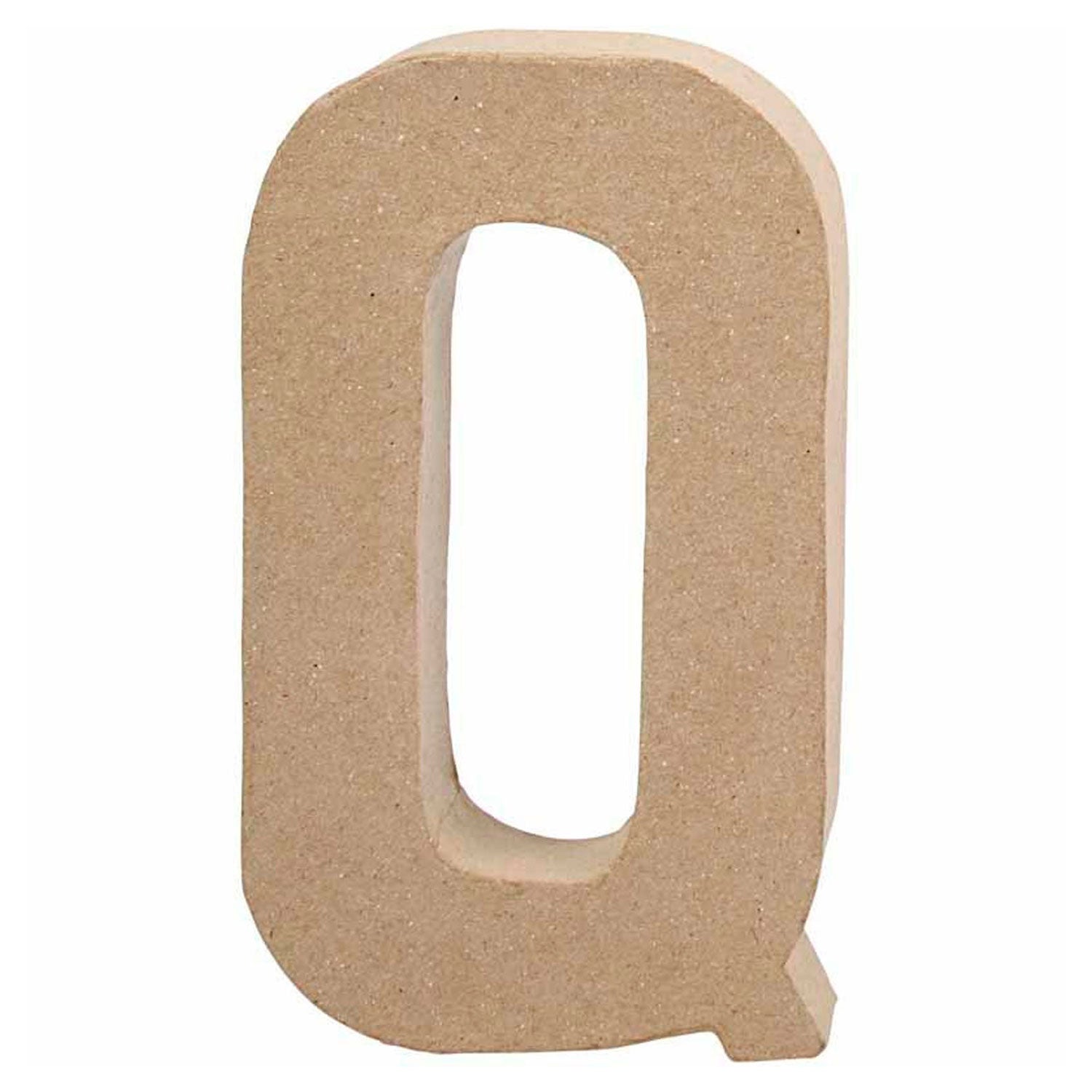 Briefpapier -Maché - Q, 20,5 cm