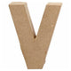 Buchstabe Pappmaché - V, 10cm