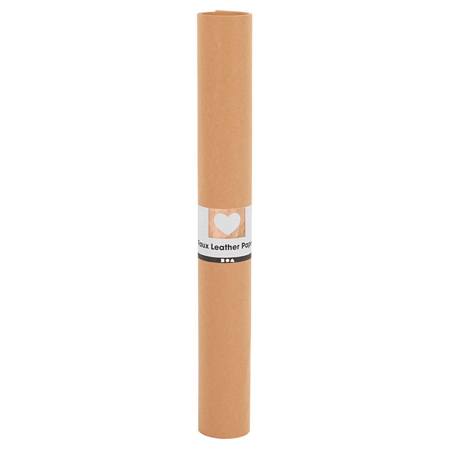 Kunstlederpapier hellbraun, 1mtr.