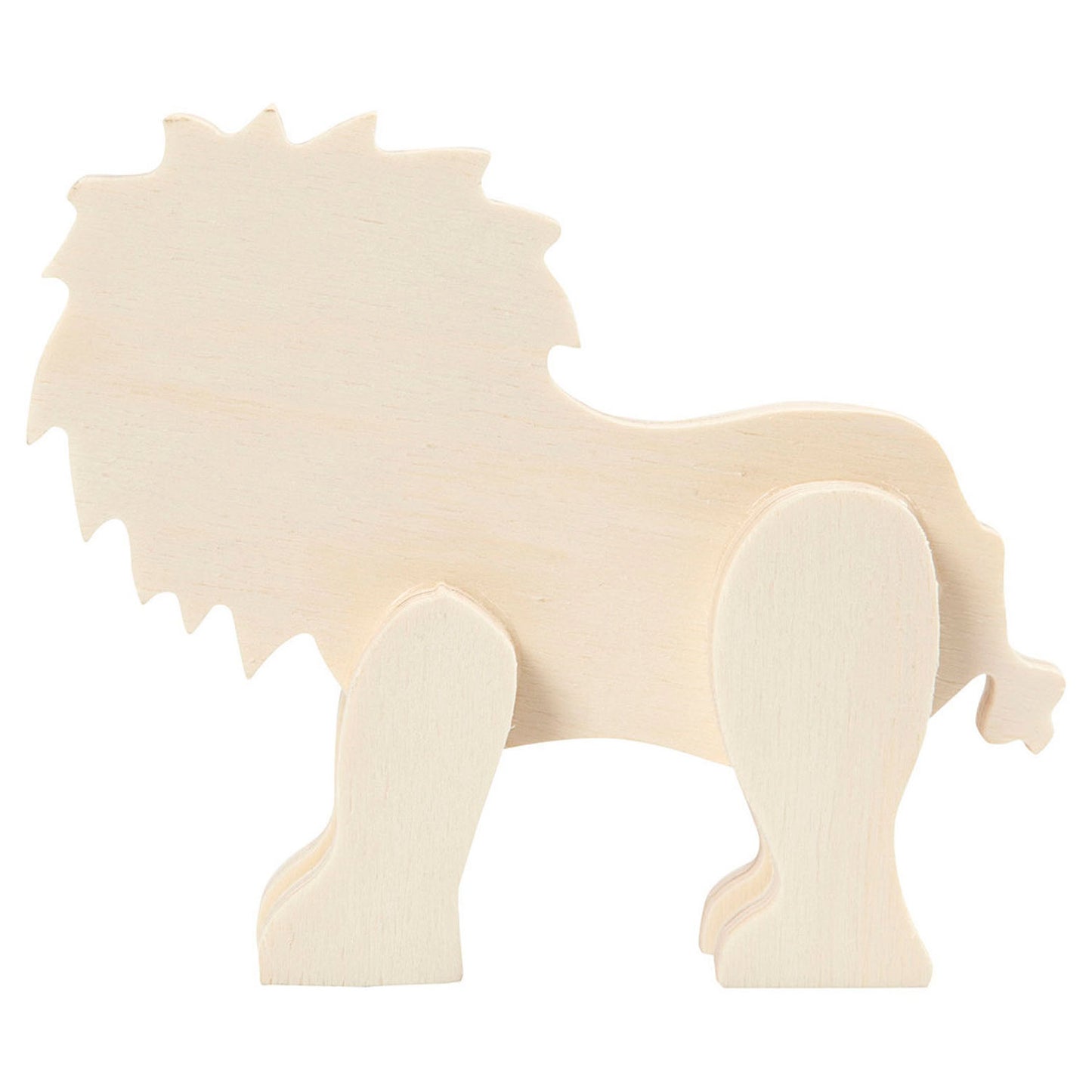 Holzfigur Tier - Löwe