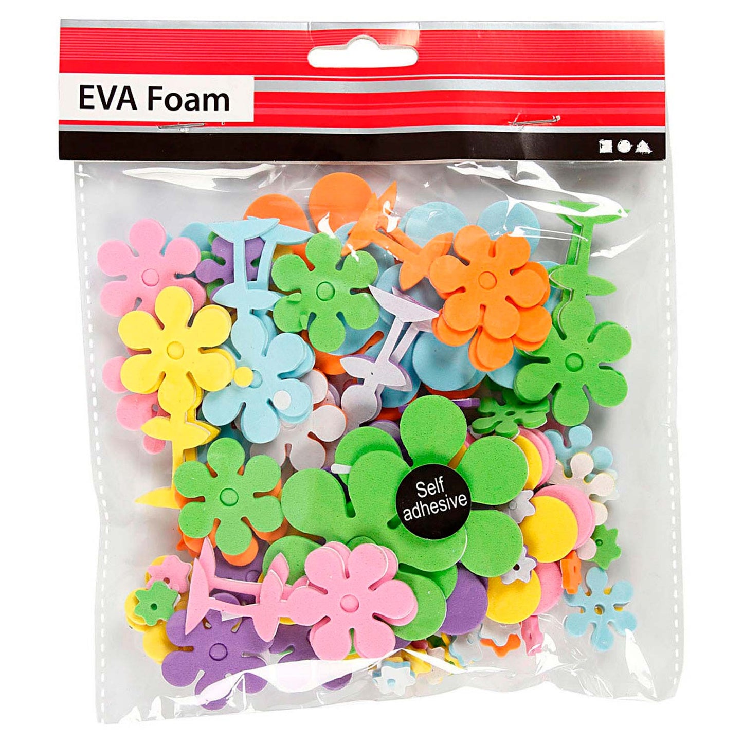 Schaum formt Blumen, 100..