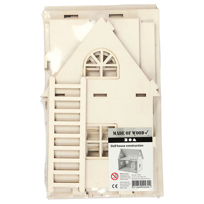 Kreativfirma DIY Holz Poppenhuis