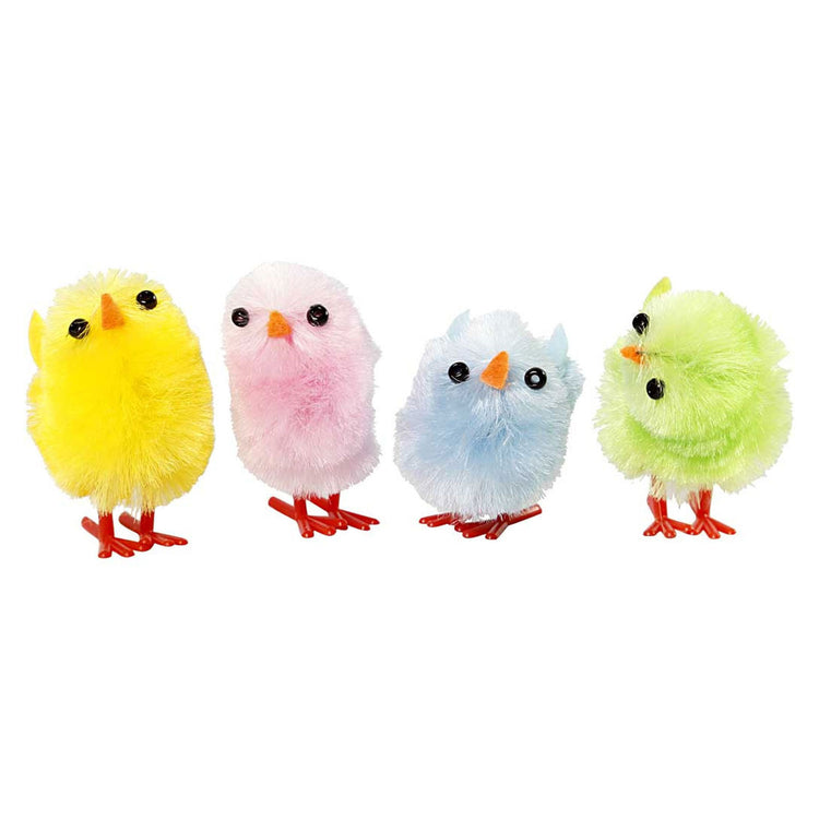 Creativ Company Osterküken, H: 30 mm, Pastellfarben, 12 Stück 1 Box