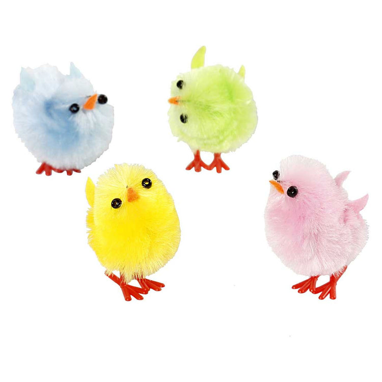 Creativ Company Osterküken, H: 30 mm, Pastellfarben, 12 Stück 1 Box