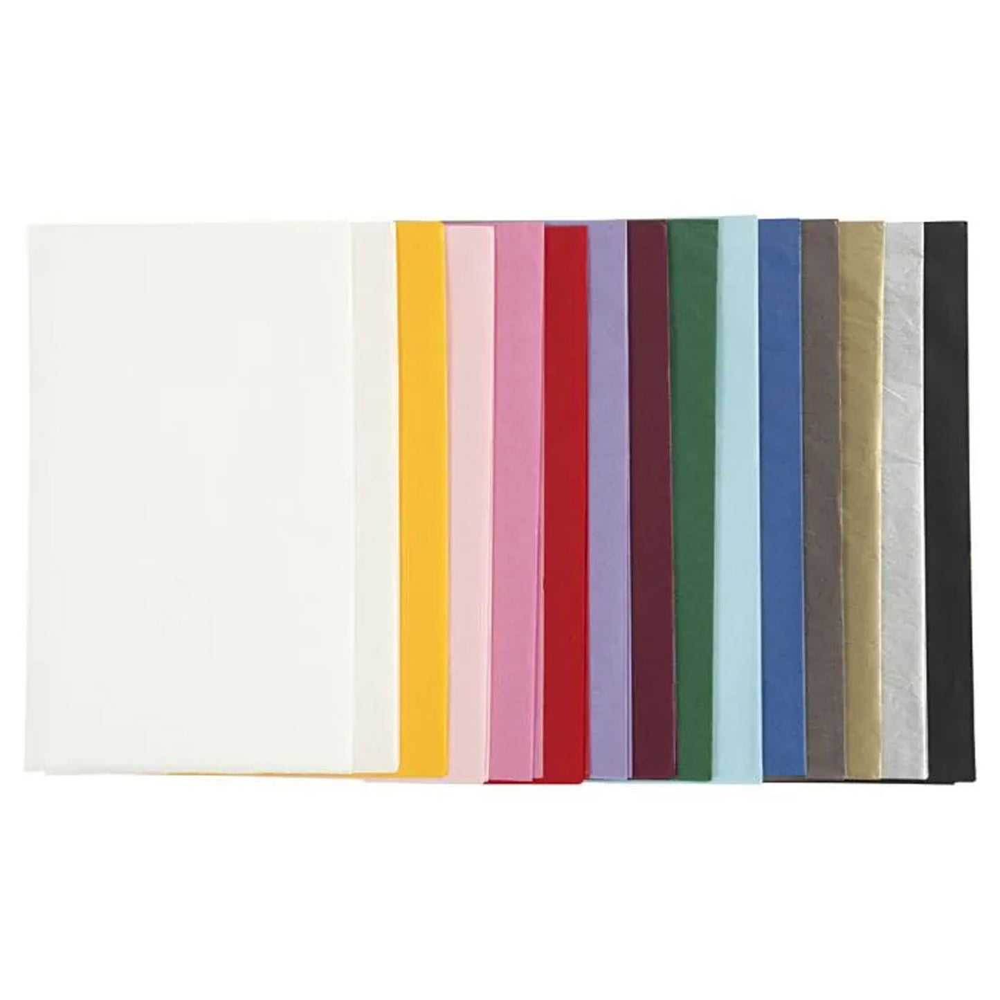 Gewebepapier gefärbt, 30.
