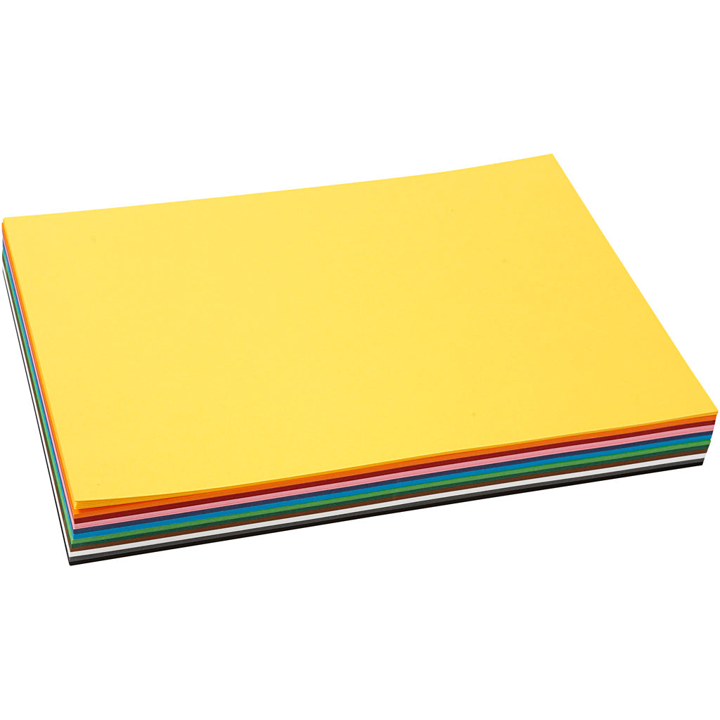 Creativ Company Colored Pardboard A4, 12 x 10 Blätter
