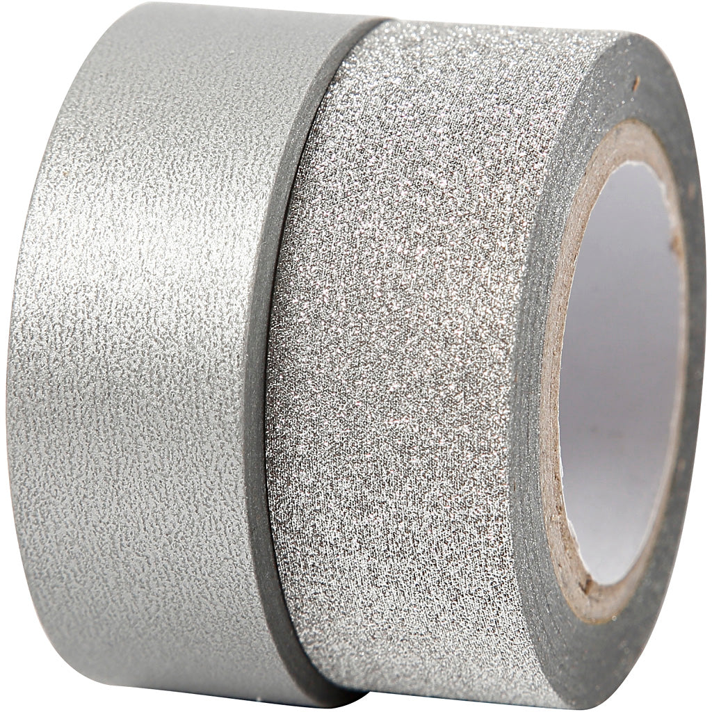 Maskierungsband Silber 2m, 2st.