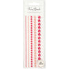 Halbpaste Perlen Pink 2-8mm, 140.
