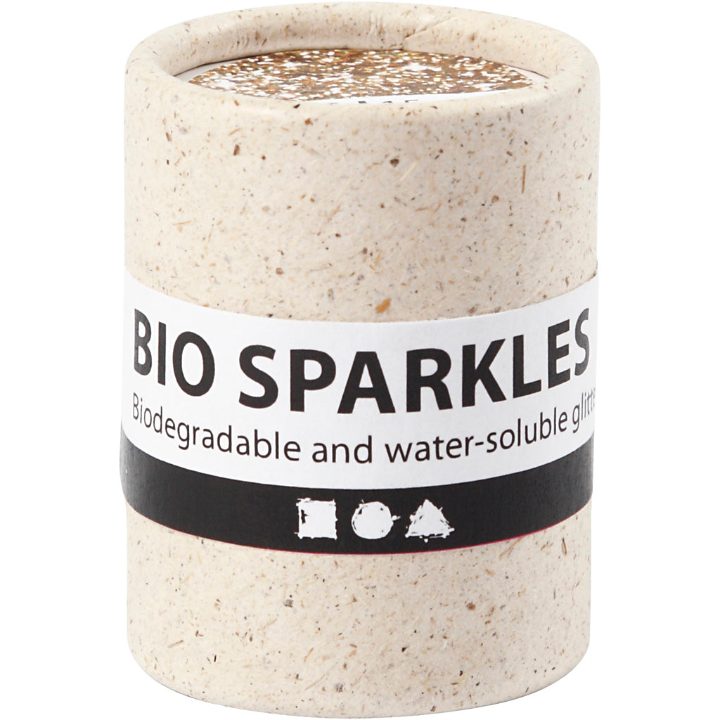 Kreativfirma Bio Glitter Gold, 10gr