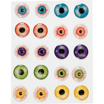 3D -Augen 20 mm, 1 Blatt