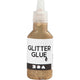 Kreativfirma Glitter Kleber Gold, 25ml