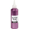 Creativ Company Glitter Kleber lila, 118 ml