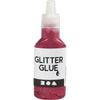 Kreativfirma Glitter Kleber Dunkelrosa, 25ml