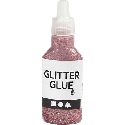Kreativfirma Glitter Kleber Pink, 25ml