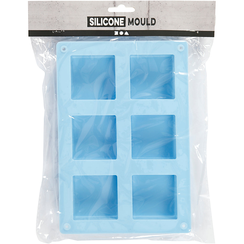 Silikonform hellblau, 60 ml