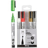 Kreativfirma Krijt Marker Metallic Colors, 5st.