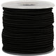 Elastische Dicke 2mm schwarz, 25m