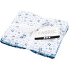 Patchwork Fabric Blue 45x55cm, 4st.