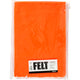 Hobby fühlte orange A4, 10 Blätter
