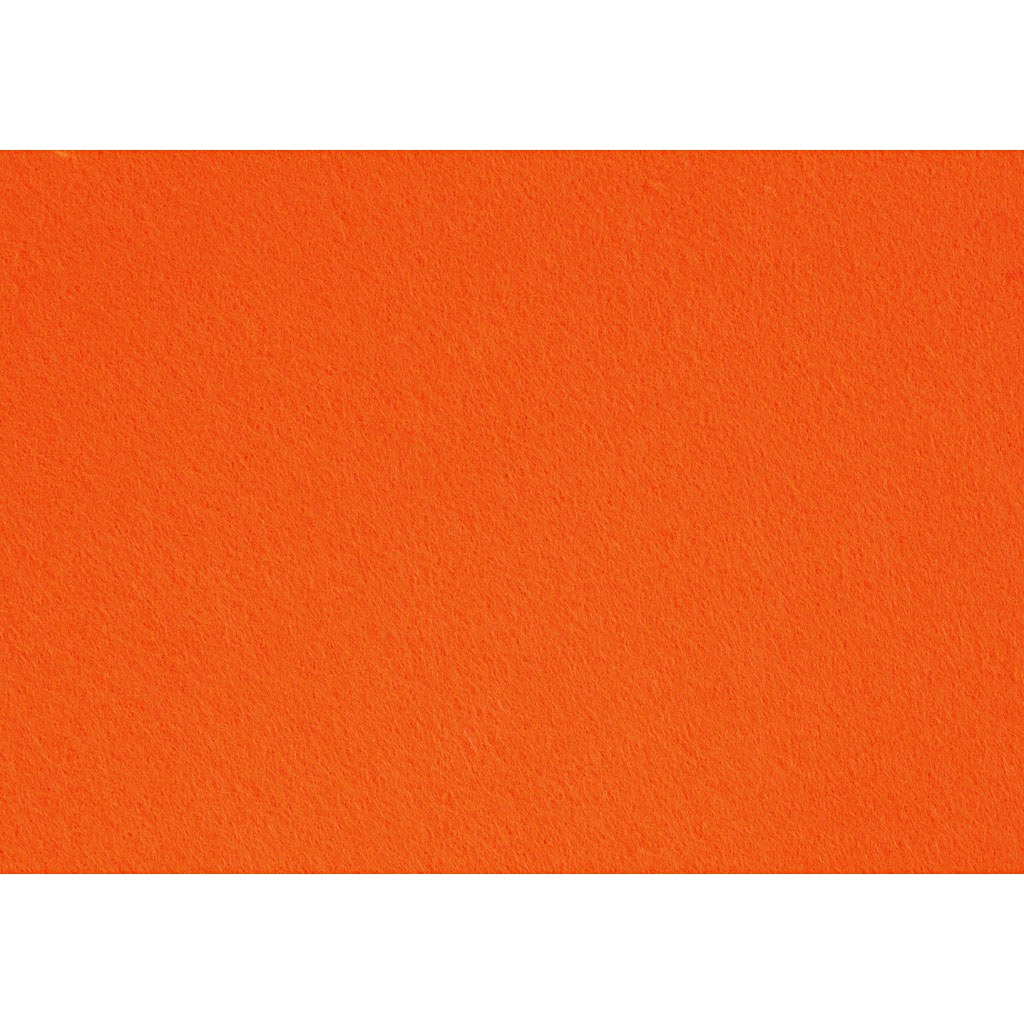 Hobby fühlte orange A4, 10 Blätter