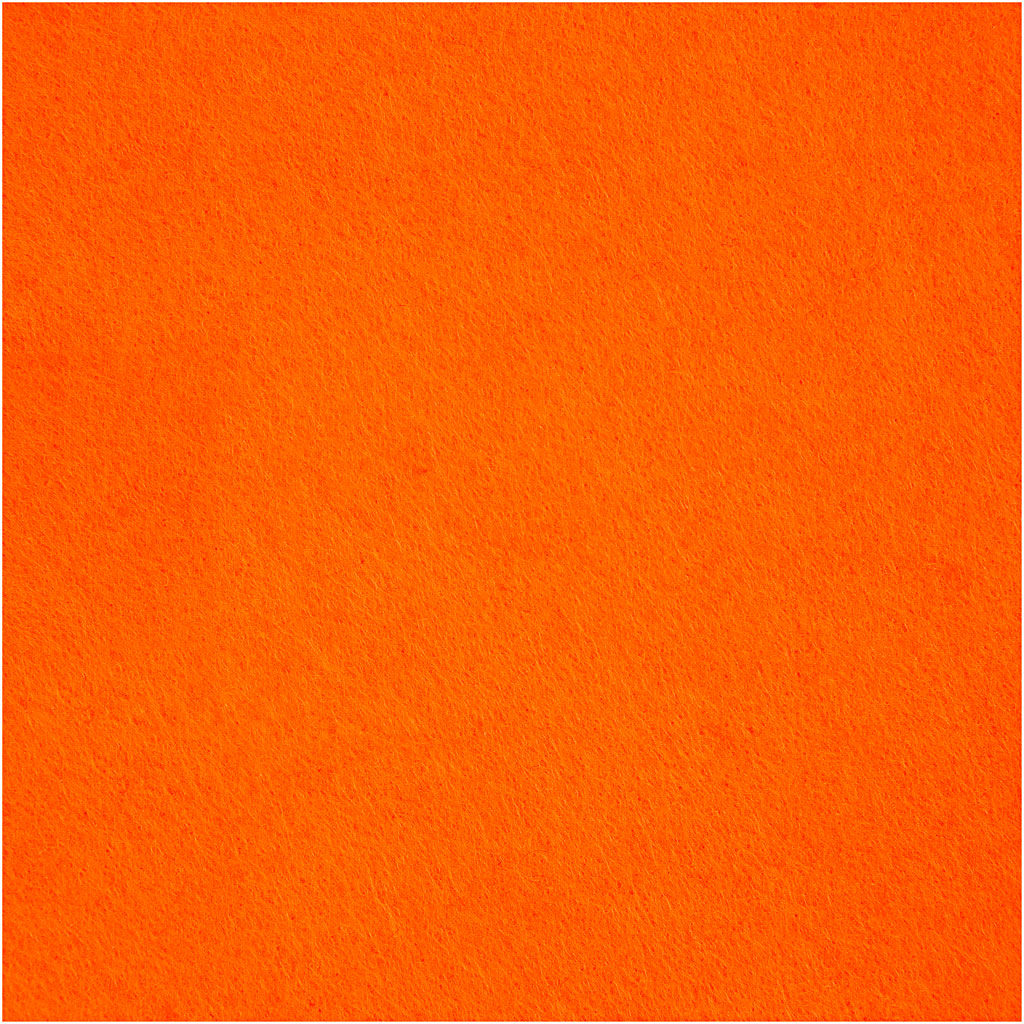 Hobby fühlte orange A4, 10 Blätter