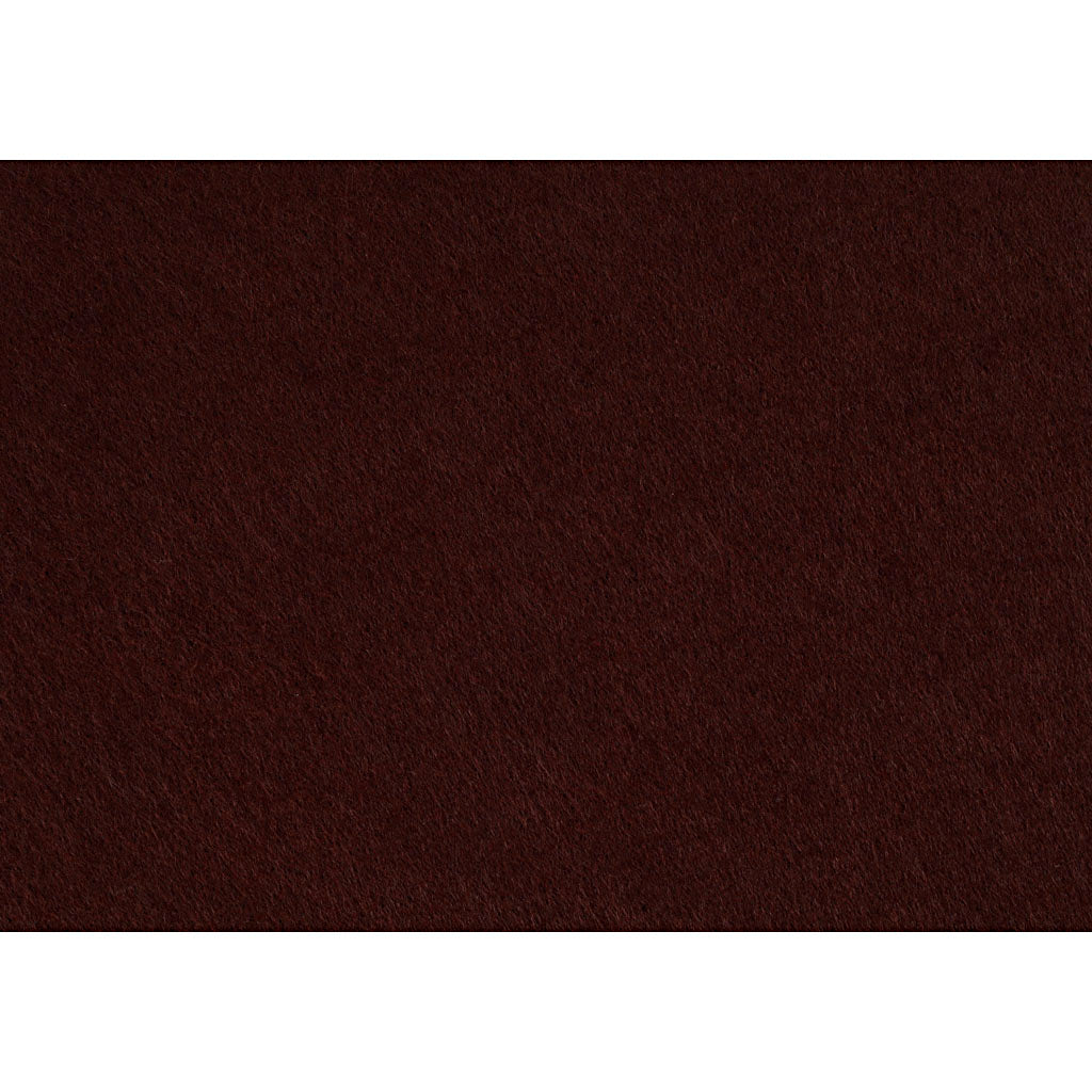 Bastelfilz Braun A4, 10 Blatt