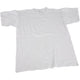 T-Shirt weiß mit runden Hals Baumwolle, Größe m