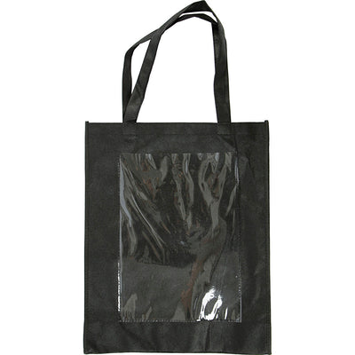 Creativ Company Black Umhängetasche mit Plastikfront