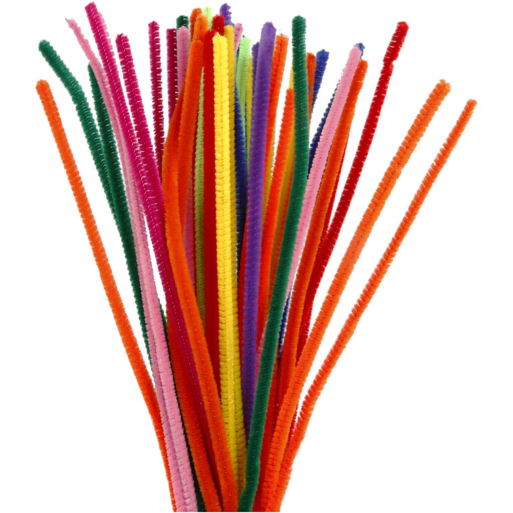 Chenille Drahtfarbe 30 cm, 50.