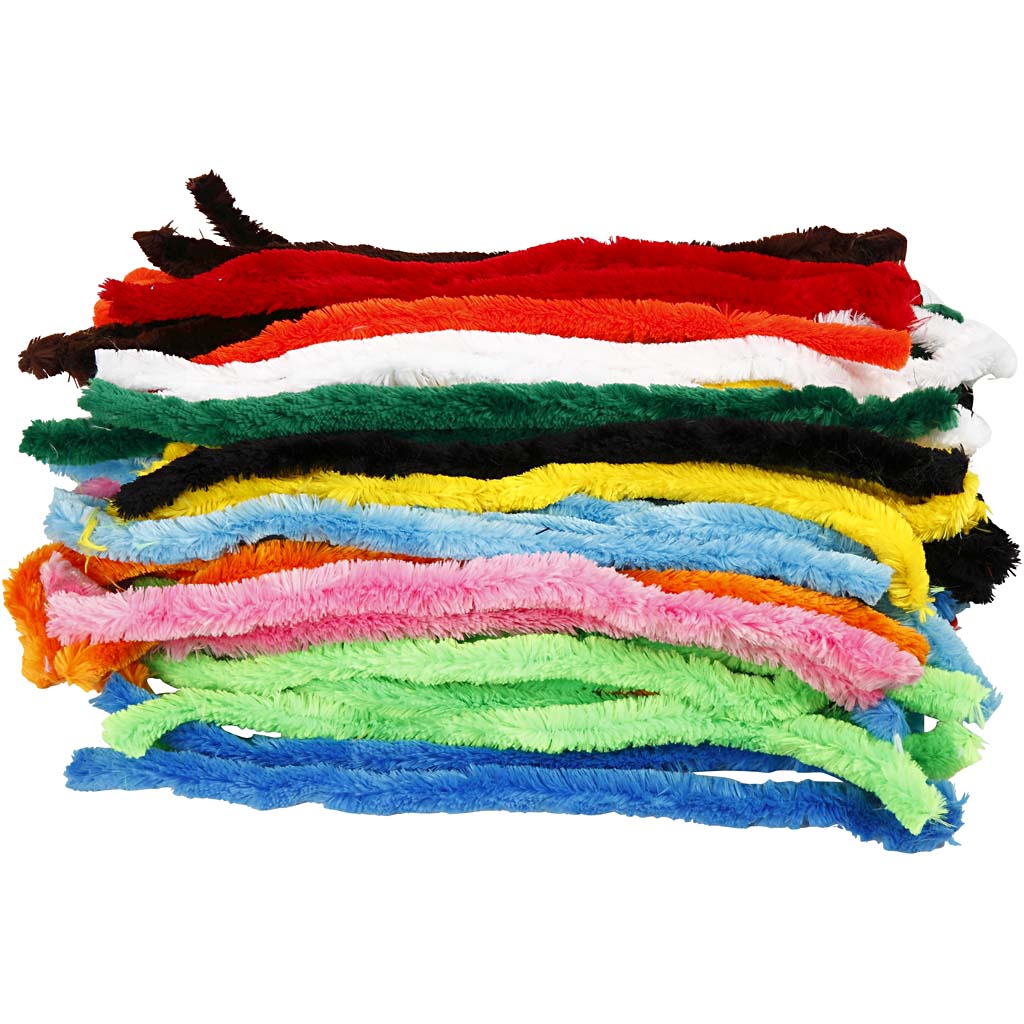 Creativ Company Chenille Wire Color 45 cm, 60st.