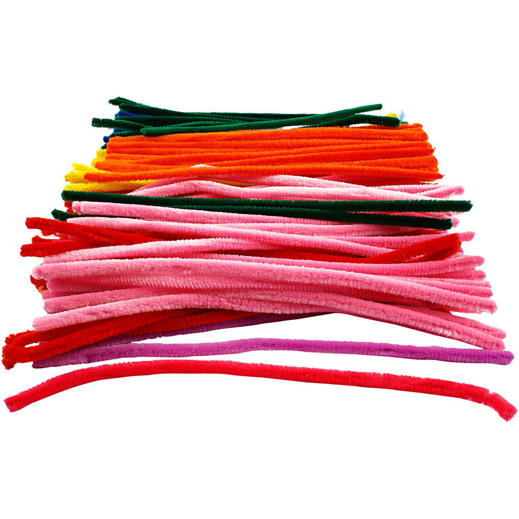 Chenille Drahtfarbe 30 cm, 200st.