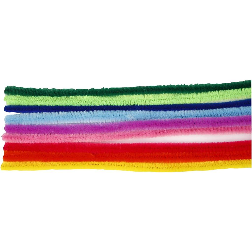 Chenille Drahtfarbe 30 cm, 200st.