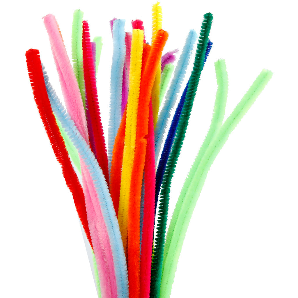 Chenille Drahtfarbe 30 cm, 200st.