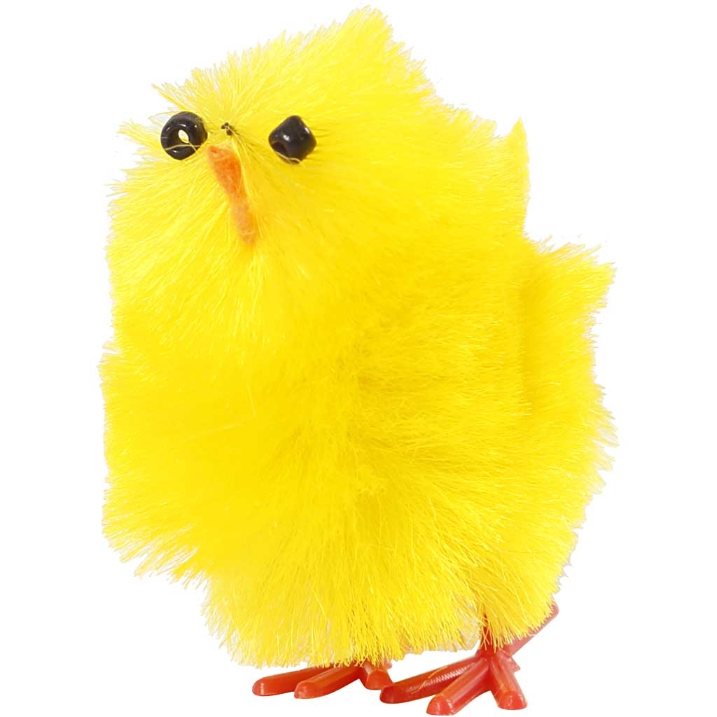 Creativ Company Yellow Osterküken Chenille, 12st.