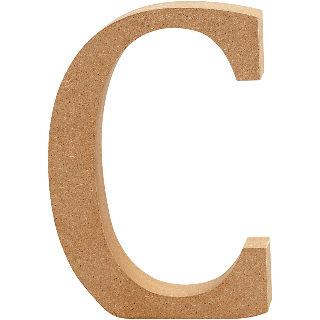 Creativ Company Letter C MDF 13cm, 1.