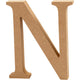 Creativ Company Letter N MDF 13CM, 1.