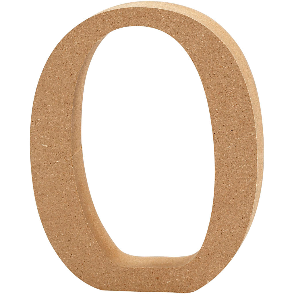 Creativ Company Letter O MDF 13cm, 1.