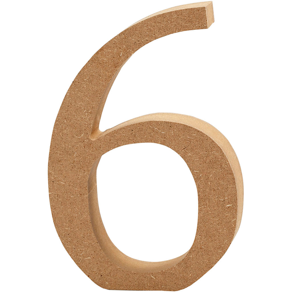 Kreativunternehmen Nummer 6 MDF 13cm, 1.