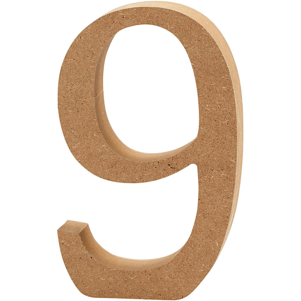 Kreativunternehmen Nummer 9 MDF 13cm, 1.