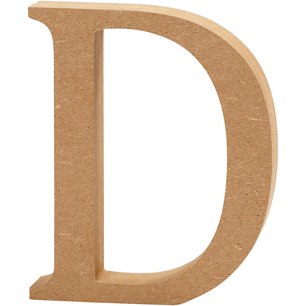 Creativ Company Letter d Mdf 8cm, 1.