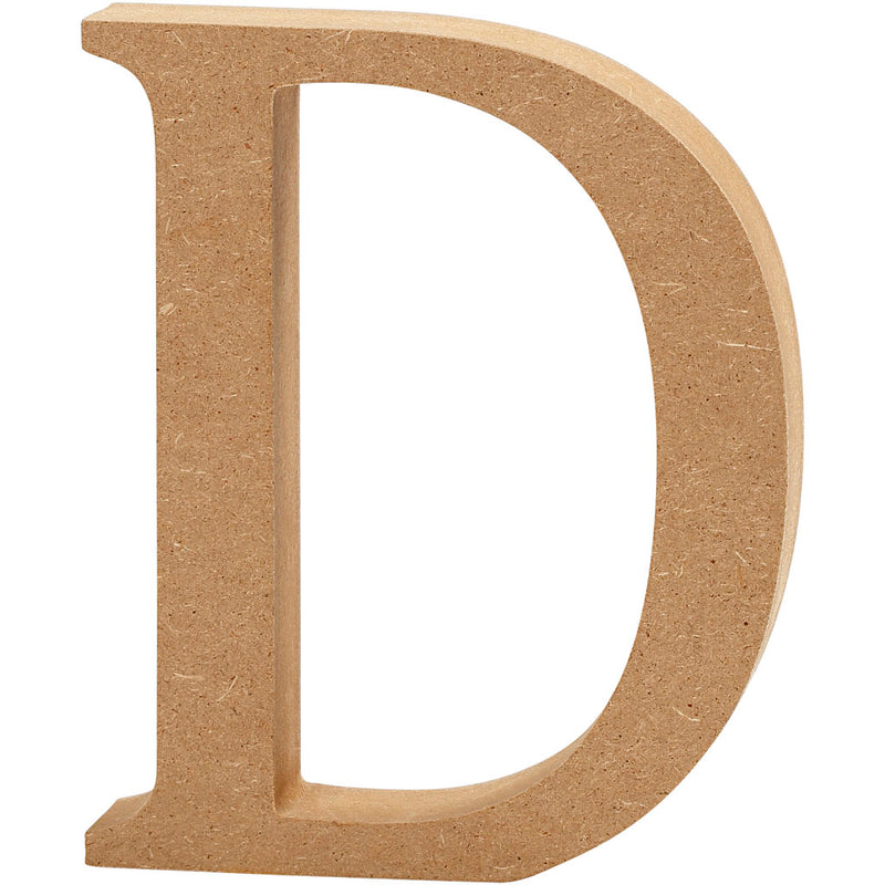 Creativ Company Letter d Mdf 8cm, 1.