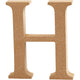 Creativ Company Letter H MDF 8cm, 1.