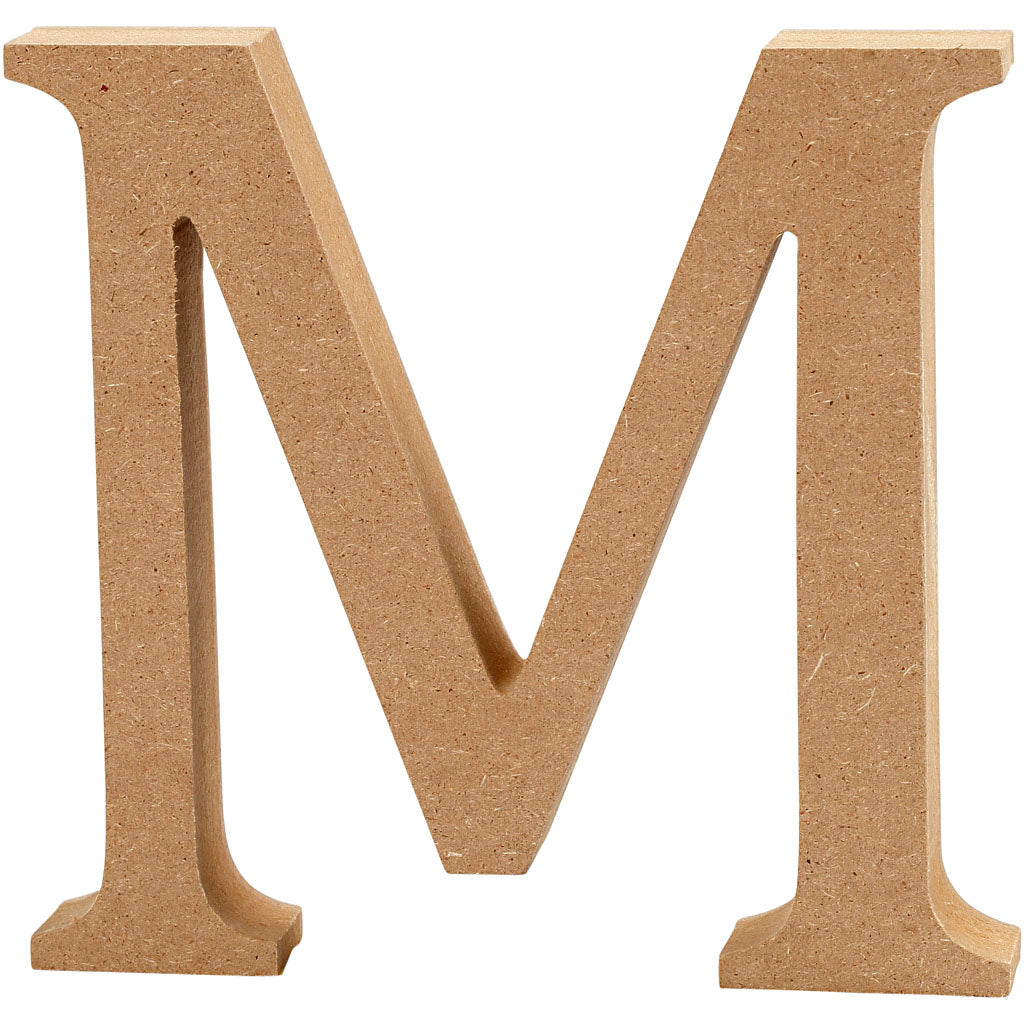 Creativ Company Letter M MDF 8cm, 1.