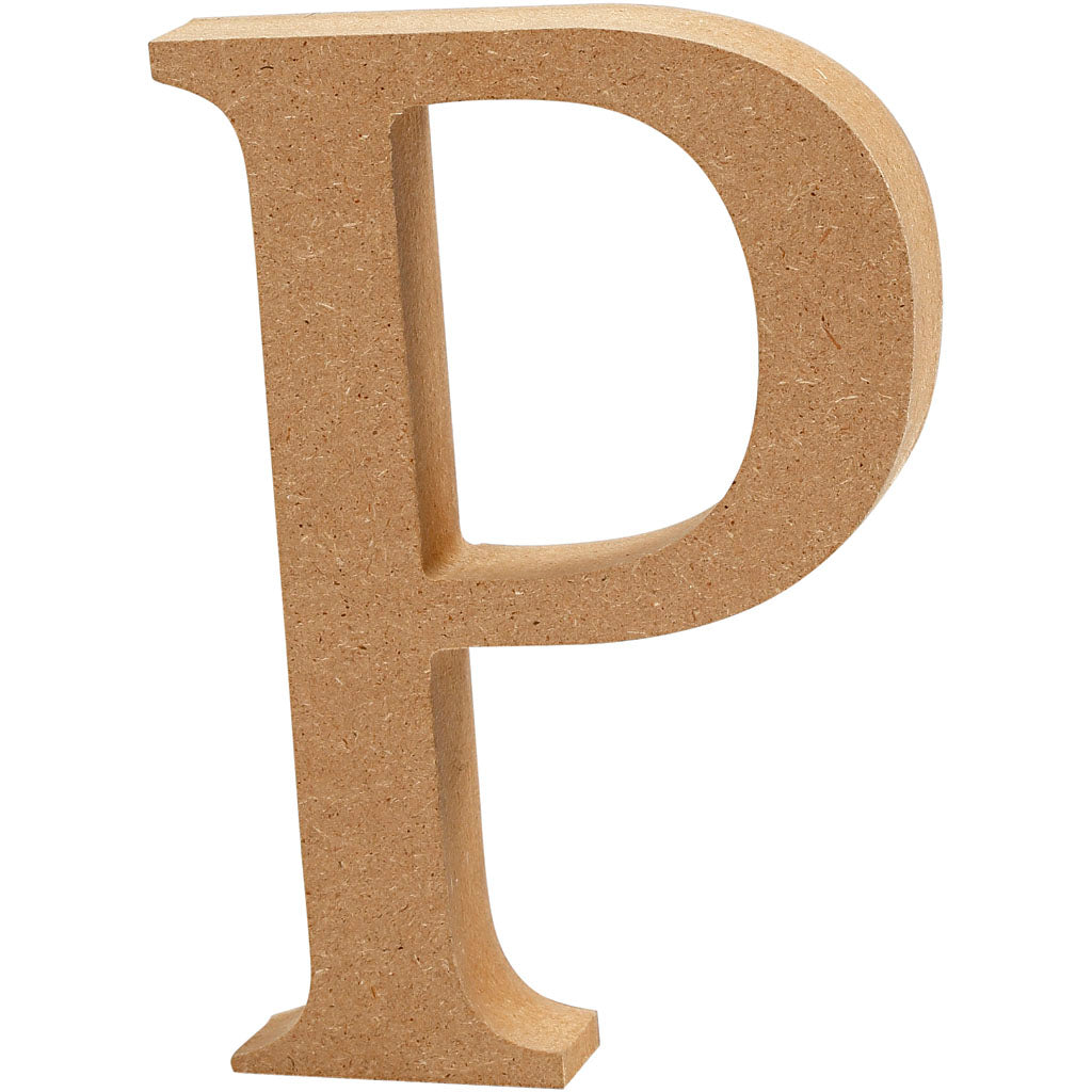 Creativ Company Letter P MDF 8cm, 1.