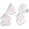 Creativ Company, die Formen mit Stamp Christmas, 4st, hervorsteht.