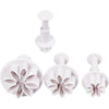 Creativ Company, die Formen mit Briefmarkenblume, 4st.