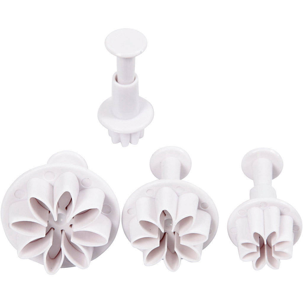 Creativ Company, die Formen mit Briefmarkenblume, 4st.