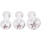 Creativ Company, die Formen mit Stamp Star, 3st.